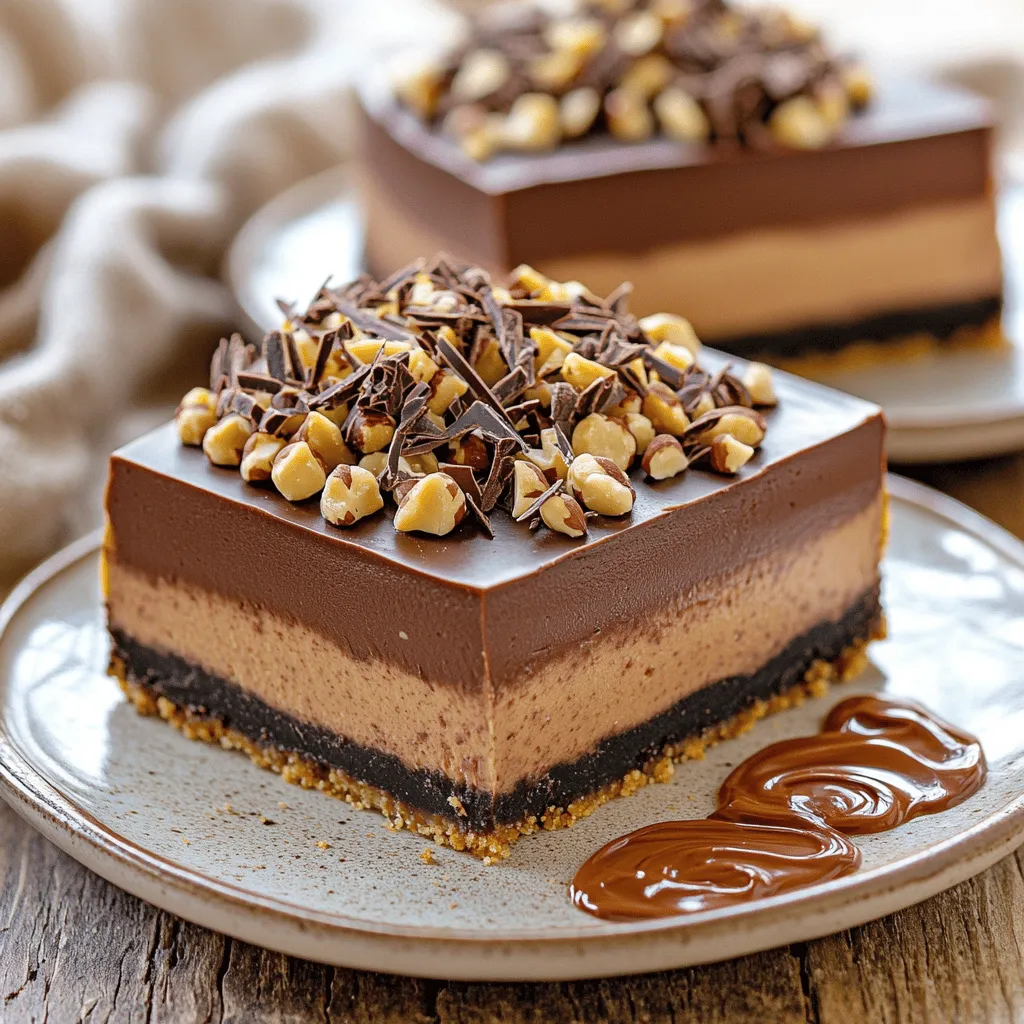 Chocolate Hazelnut Cheesecake Irresistible Dessert Delight