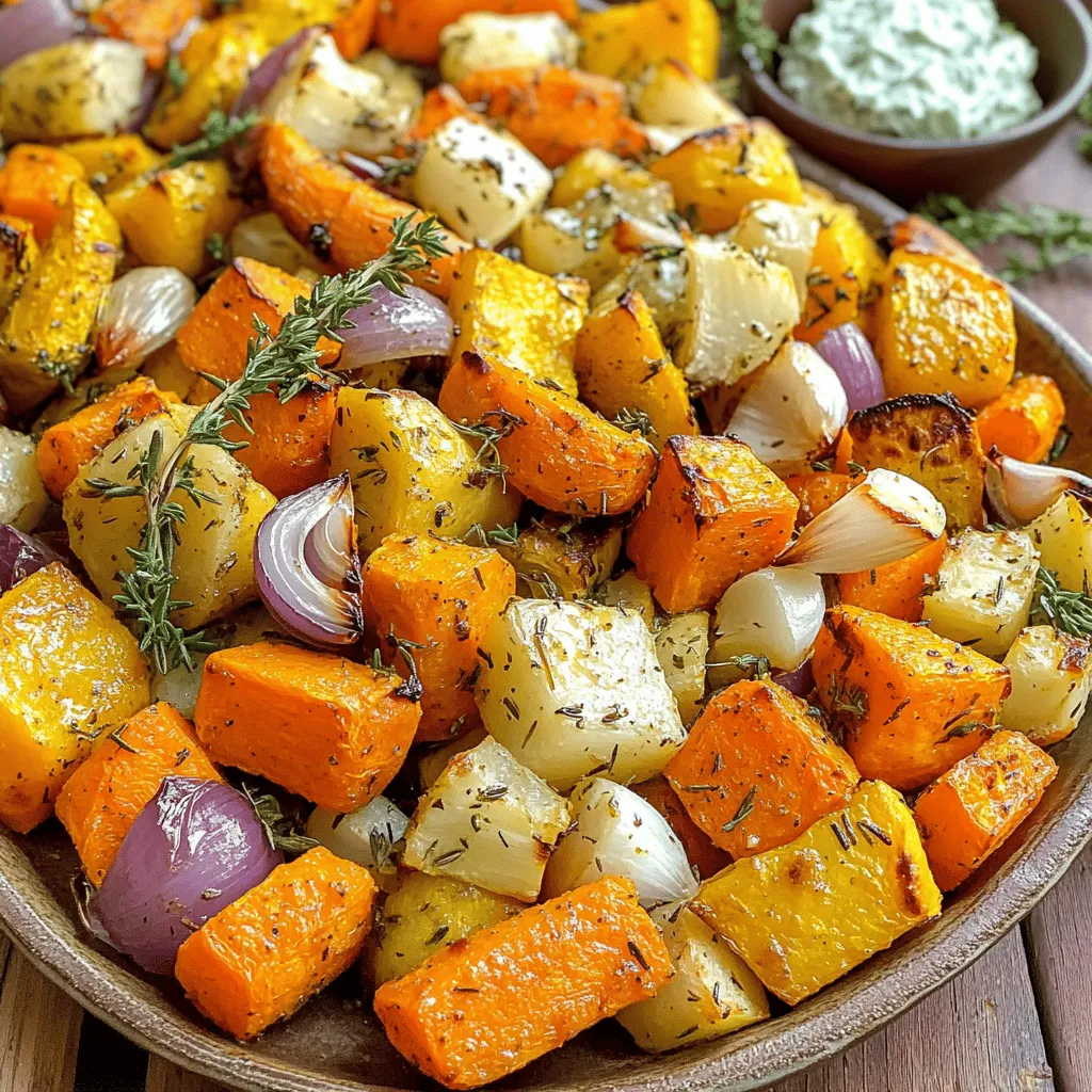 Herb Roasted Root Vegetables Flavorful and Simple Dish