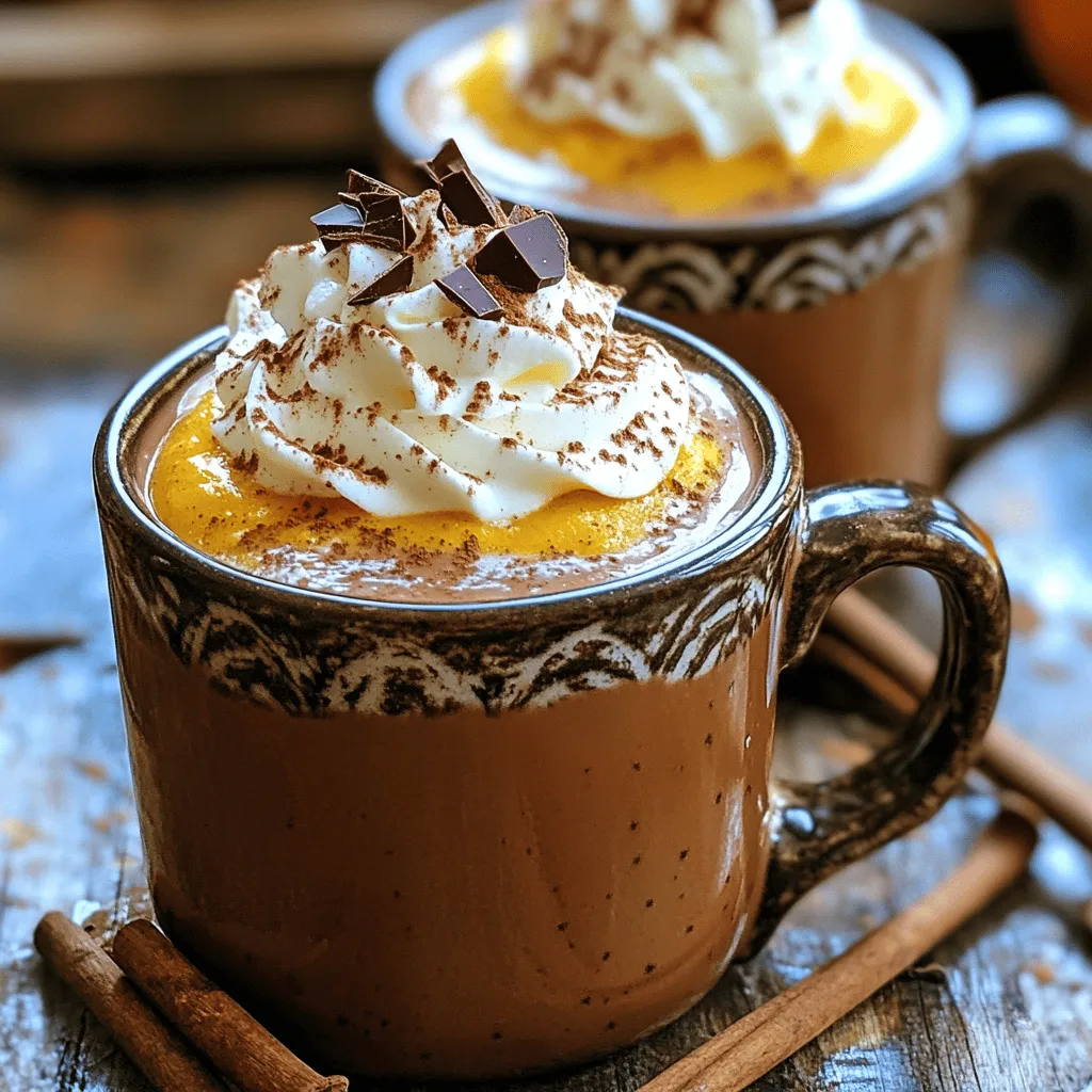 Slow Cooker Pumpkin Spice Hot Chocolate Delight