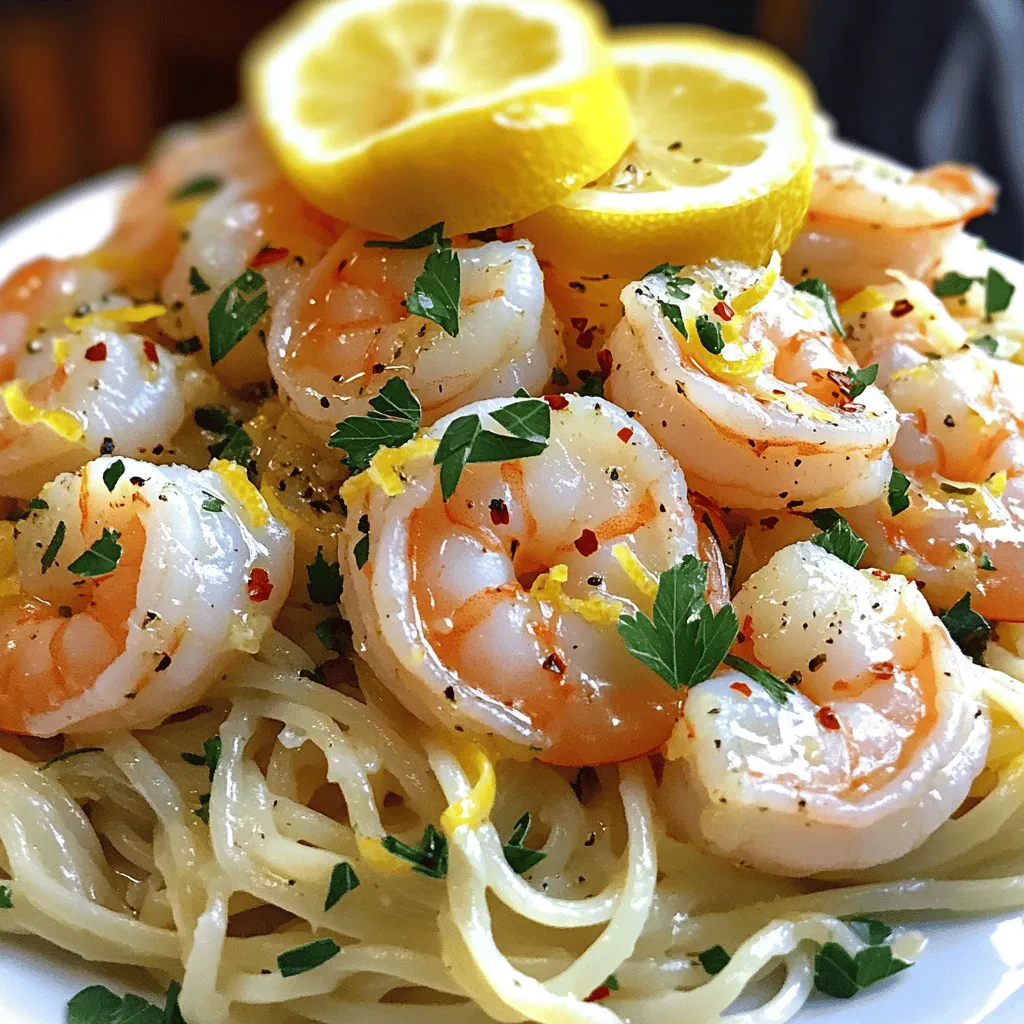 Lemon Garlic Shrimp Scampi Flavorful and Easy Recipe