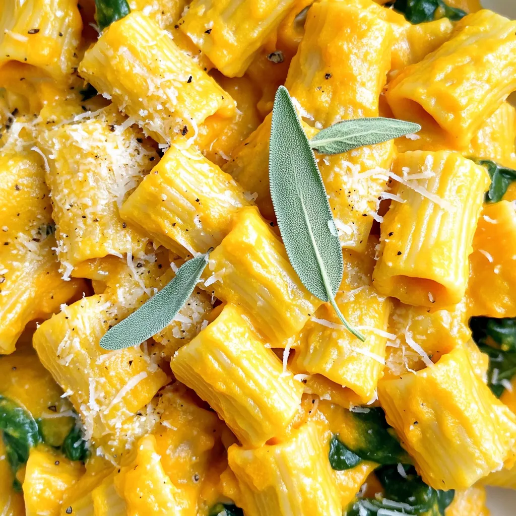 Creamy Roasted Butternut Squash Rigatoni Delight