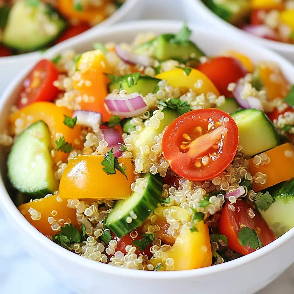 Honey Lime Quinoa Salad Refreshing and Nutritious Dish