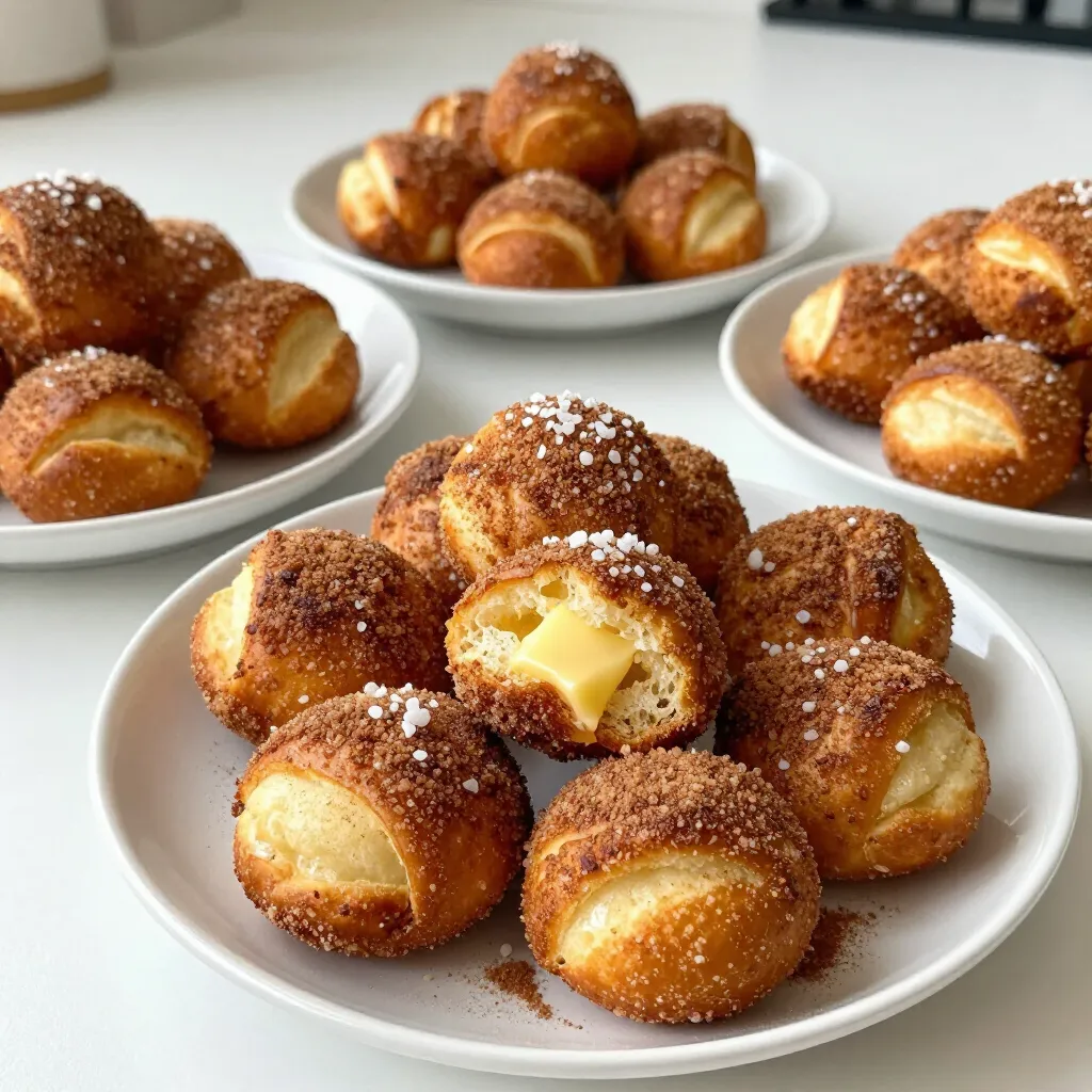 Cinnamon Sugar Pretzel Bites Delightful Snack Recipe