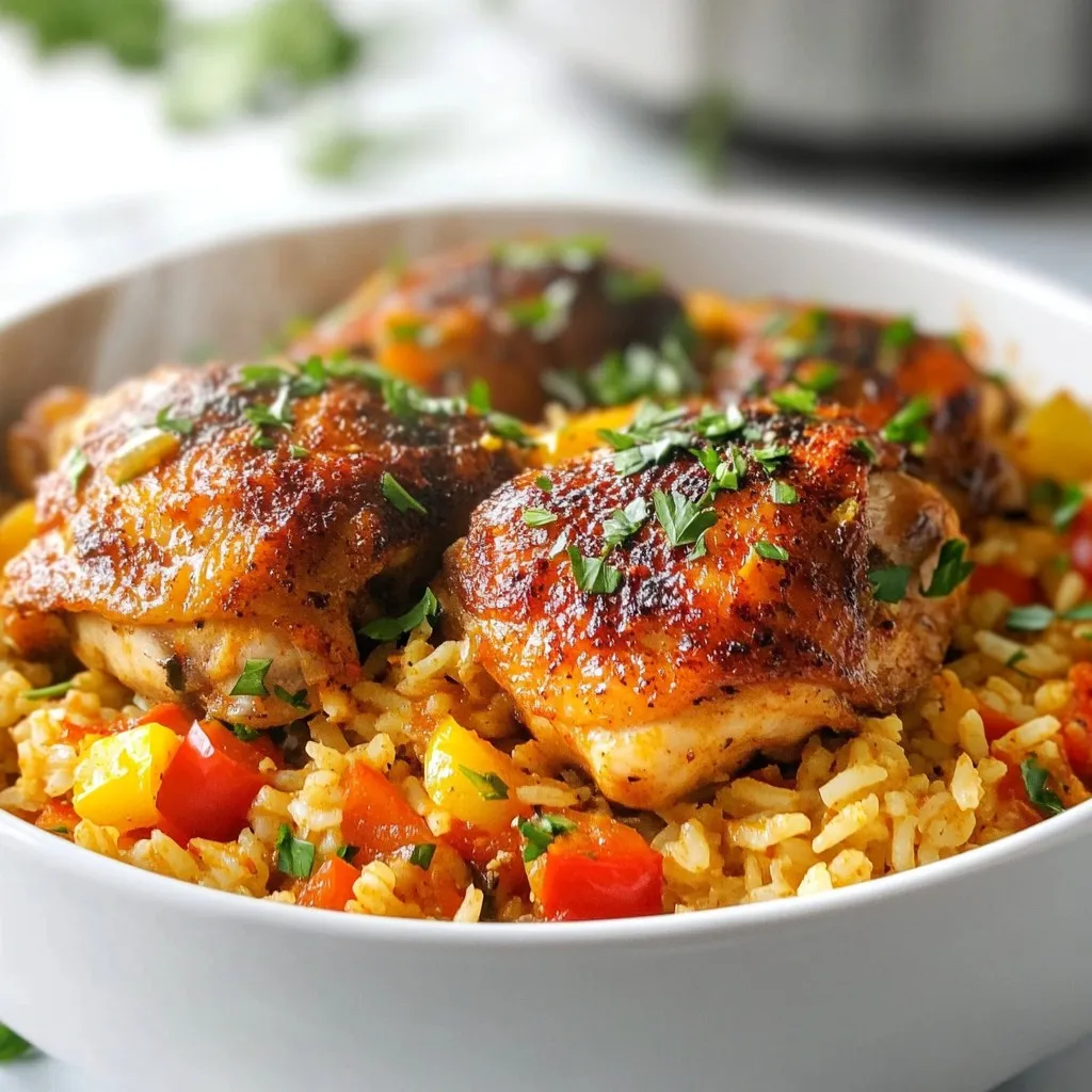 One-Pot Cajun Chicken and Rice Simple Flavorful Meal