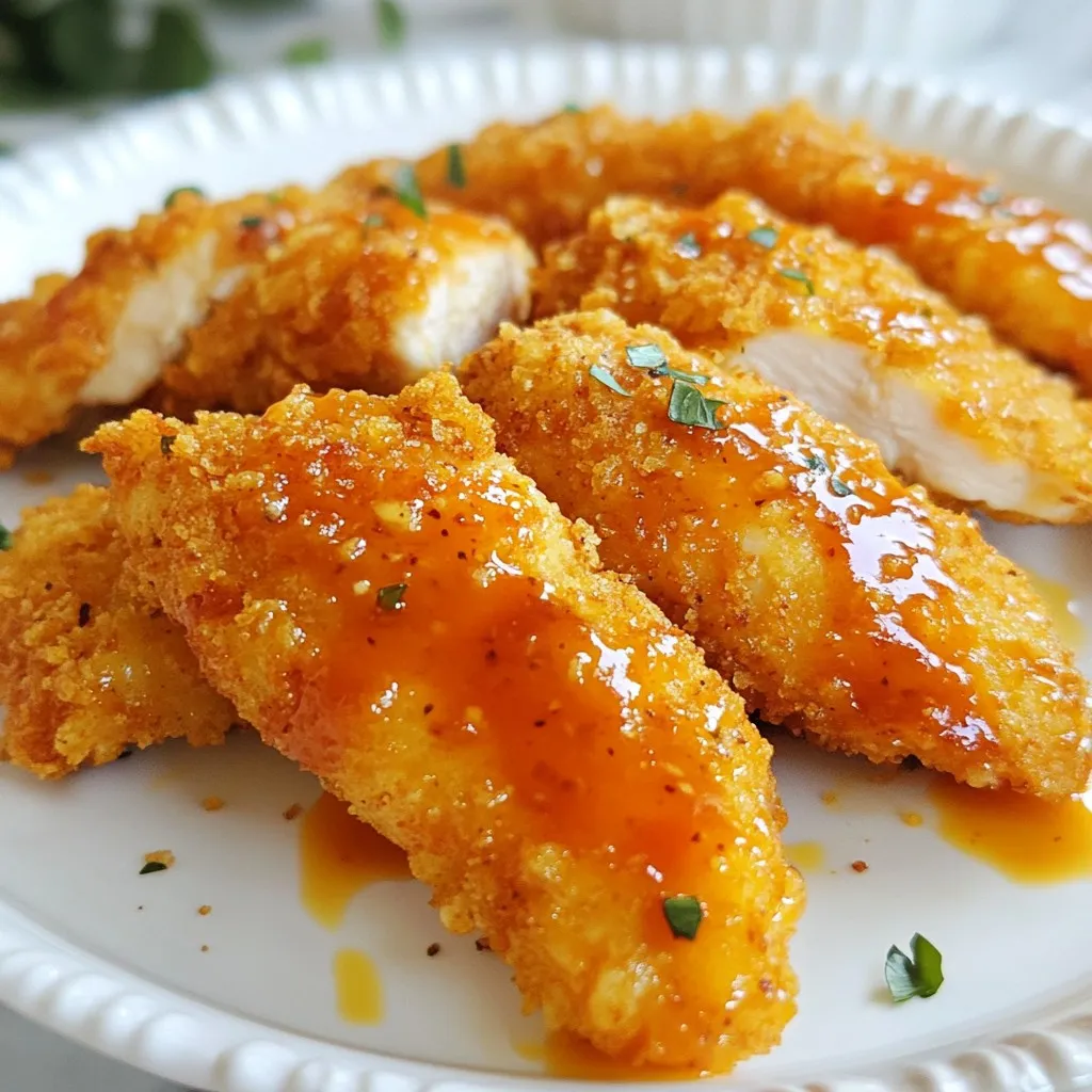 Air Fryer Buffalo Chicken Tenders Crispy and Healthy