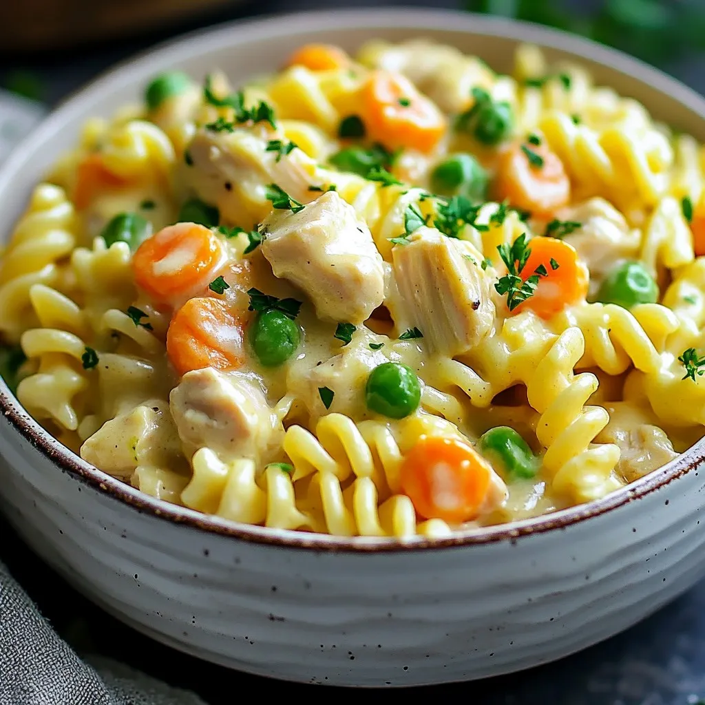 Instant Pot Chicken Pot Pie Pasta Simple and Tasty Meal