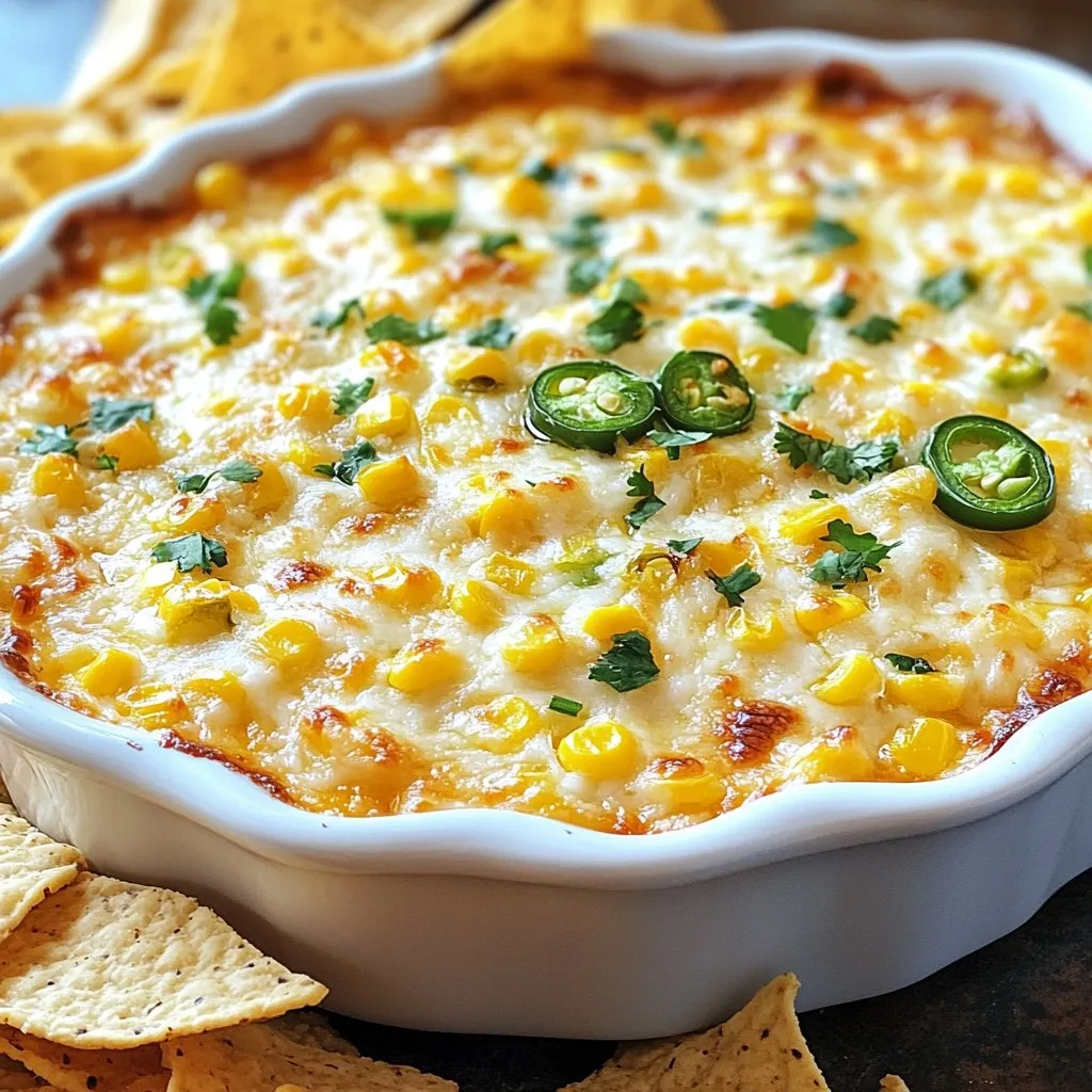 Cheesy Jalapeño Corn Dip Irresistible Flavor Boost