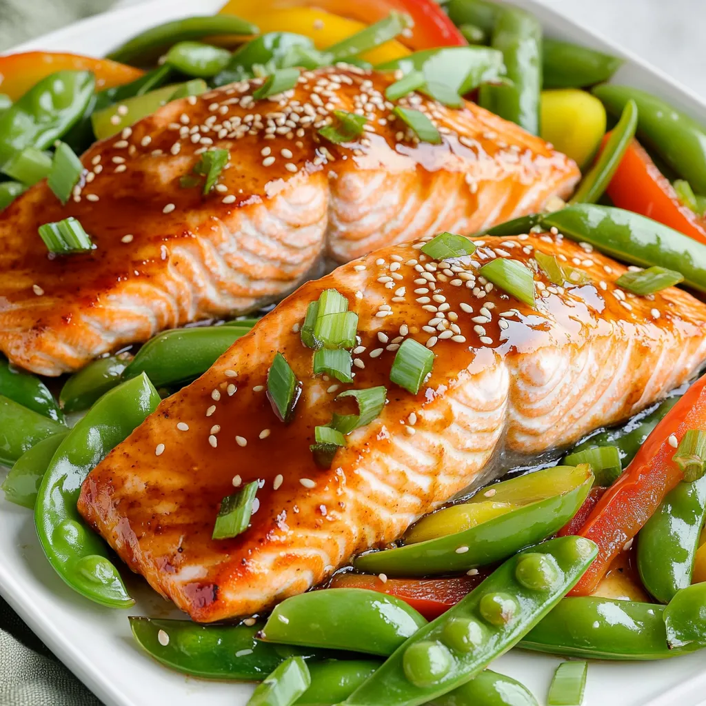 Sheet-Pan Sesame Ginger Salmon Flavorful and Easy Meal