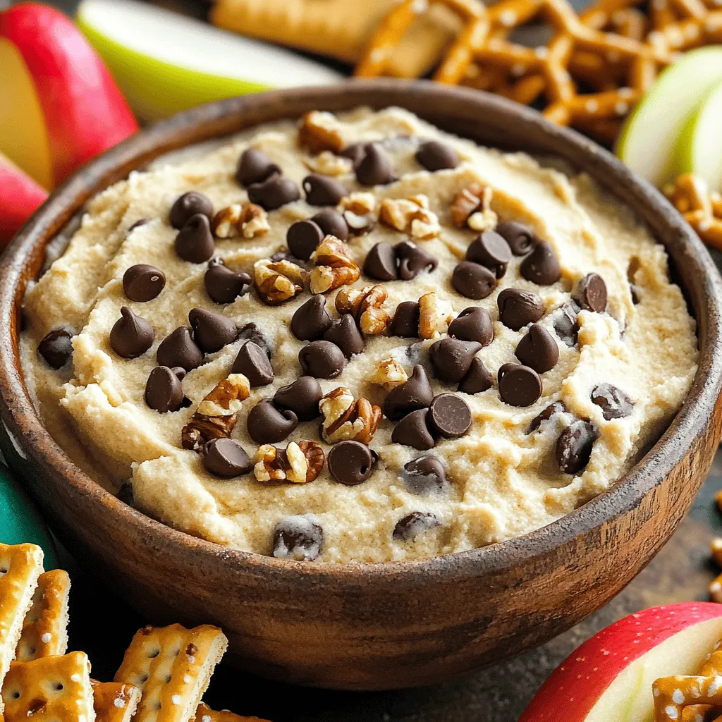 Chocolate Chip Cookie Dough Dip Simple Sweet Treat