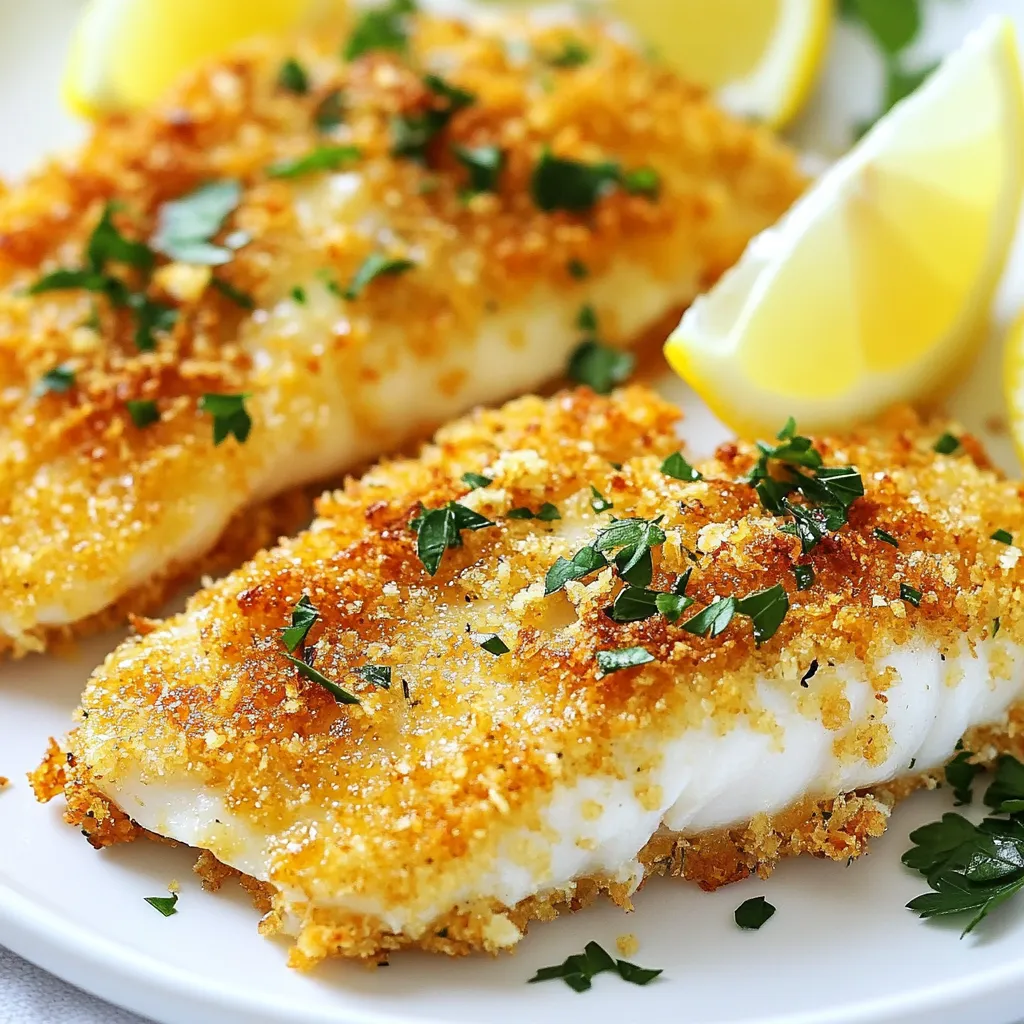 Parmesan Crusted Tilapia Quick and Easy Recipe