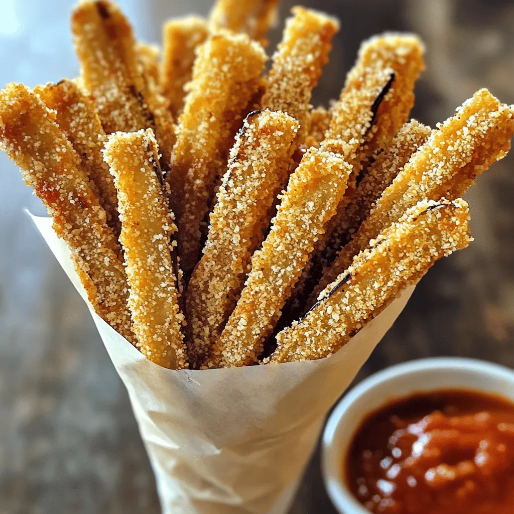 Crispy Parmesan Eggplant Fries Simple and Tasty Snack