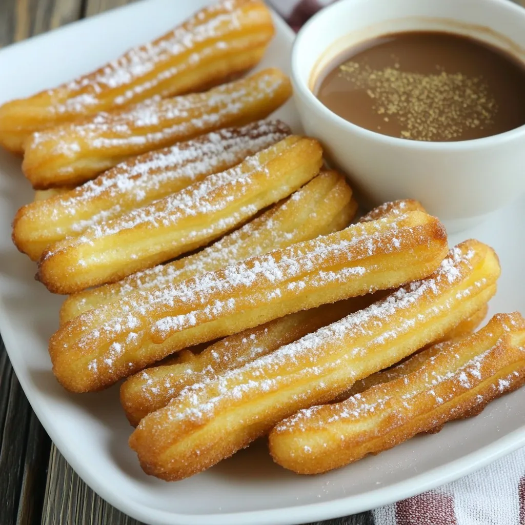 Eggnog Churros Festive and Delicious Holiday Treat