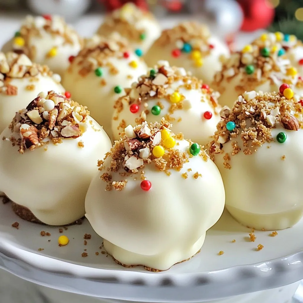 Gingerbread Cookie Truffles Flavorful Holiday Treats