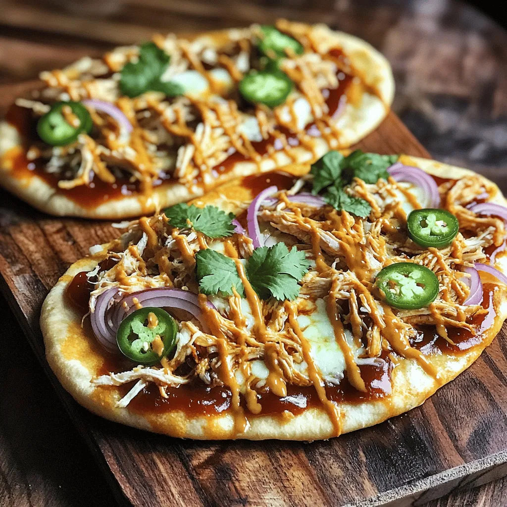 BBQ Chicken Flatbread Pizza Easy and Delicious Recipe
