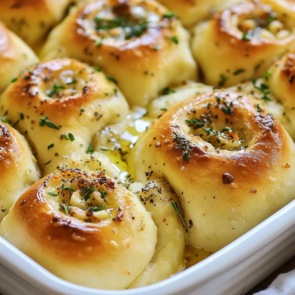 Garlic Herb Pull Apart Rolls Flavorful and Easy Recipe