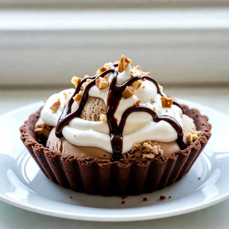 Coffee Toffee Ice Cream Pie Irresistible Dessert Treat