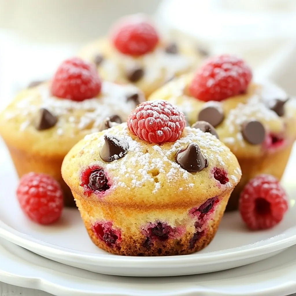 Raspberry Chocolate Chip Muffins Fresh and Tasty Treat