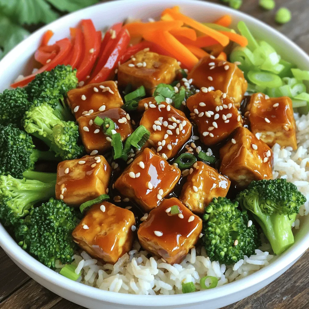 Teriyaki Glazed Tofu Bowls Easy and Flavorful Meal