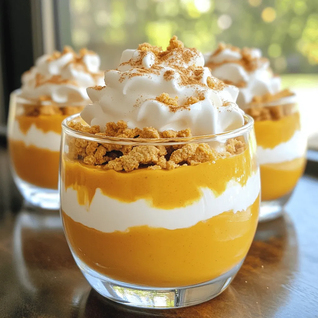 Pumpkin Spice Latte Pudding Cups Festive and Simple