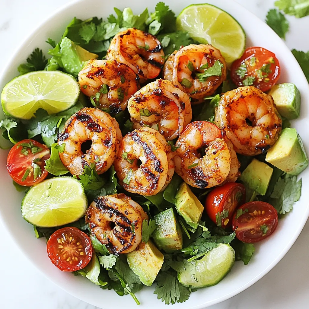 Cilantro Lime Shrimp Salad Flavorful and Refreshing Dish