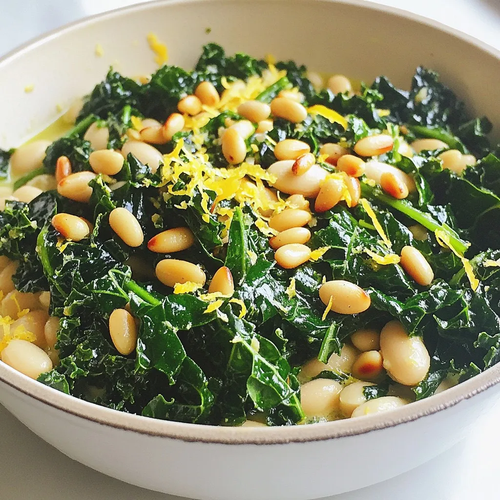 Tuscan Kale White Bean Skillet Healthy and Simple Dish