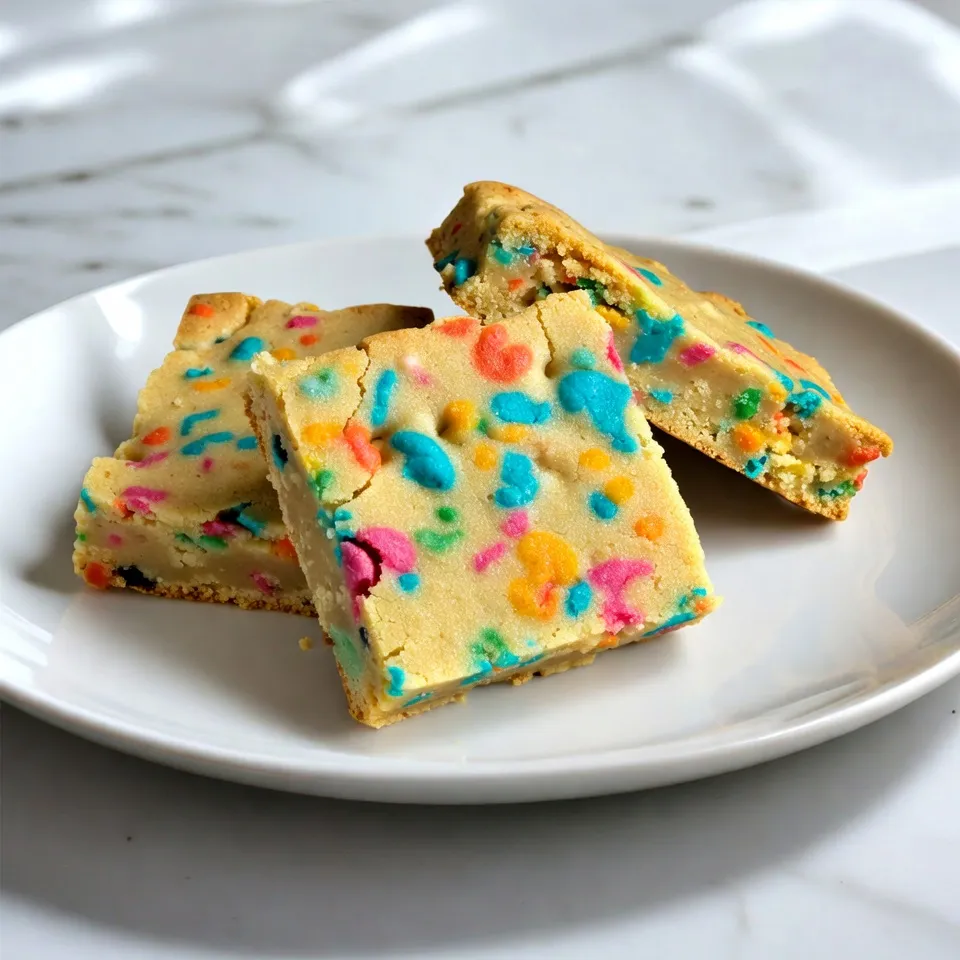 Funfetti Sugar Cookie Bars Simple and Sweet Treat