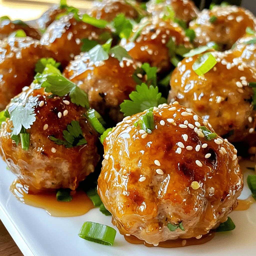 Honey Garlic Turkey Meatballs Simple and Tasty Dish