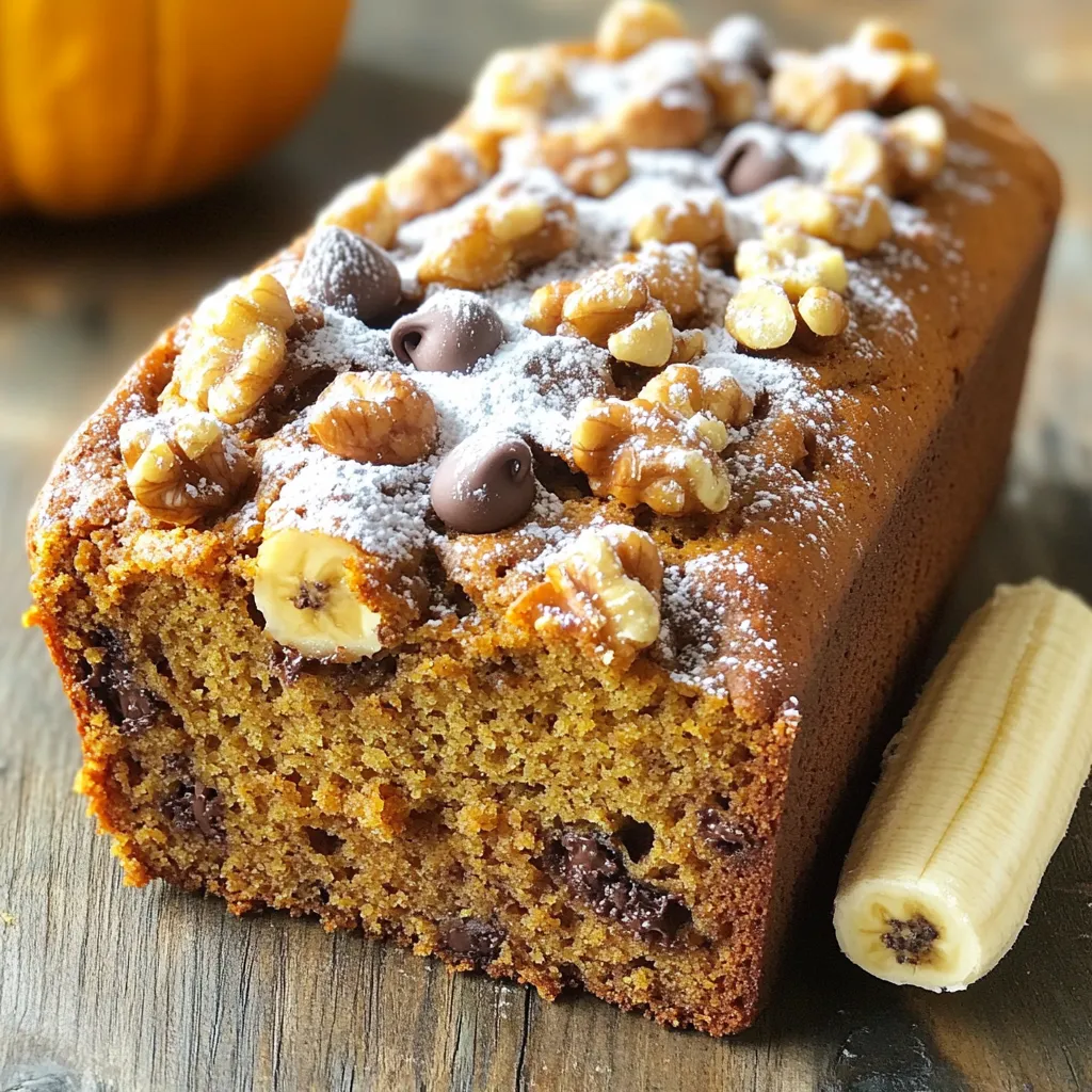 Pumpkin Spice Banana Bread Flavorful Fall Treat