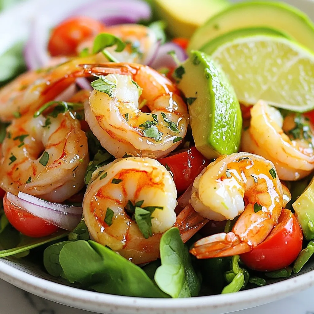 Honey Lime Shrimp Salad Flavorful and Fresh Delight