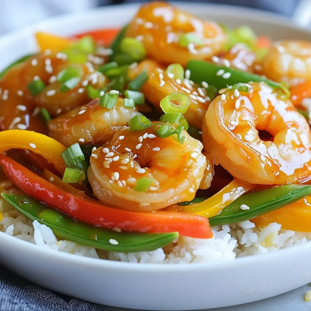 Honey Garlic Shrimp Stir Fry Flavorful and Easy Recipe