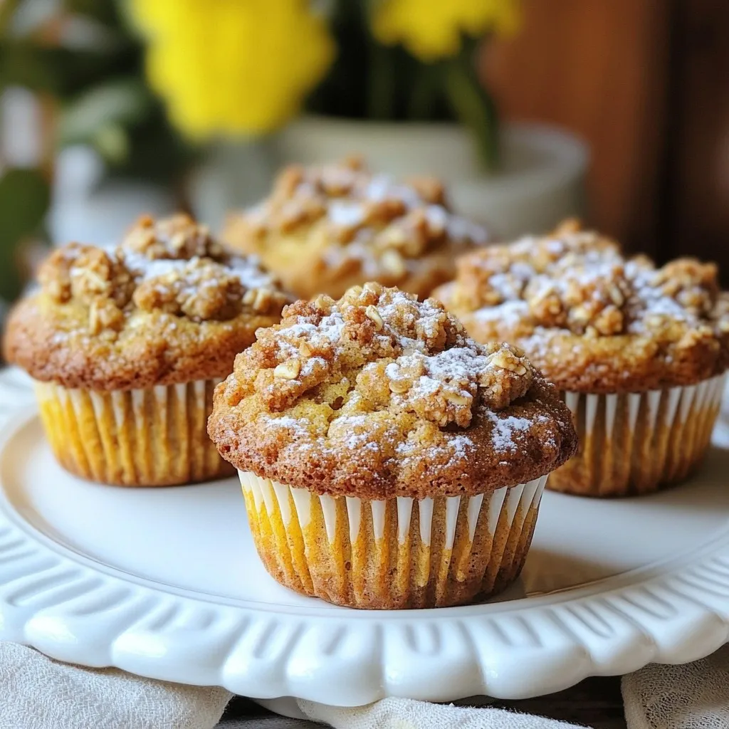 Gingerbread Streusel Muffins Flavorful Holiday Treat