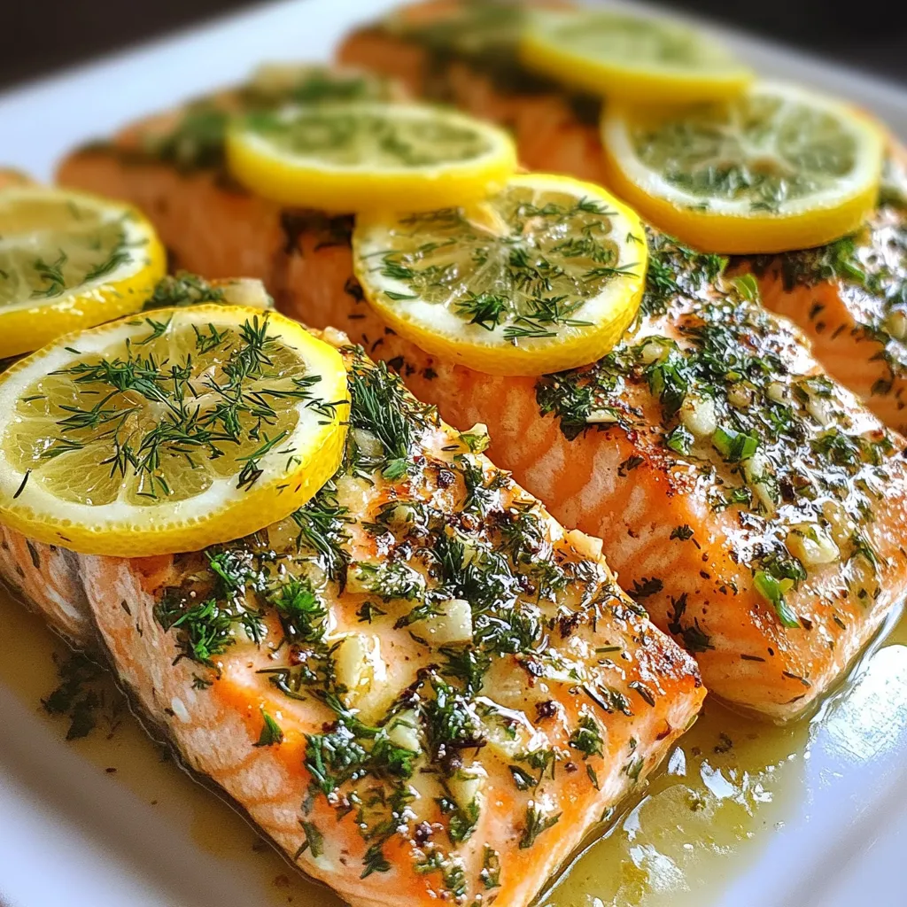 Garlic Herb Butter Salmon Simple and Flavorful Dish