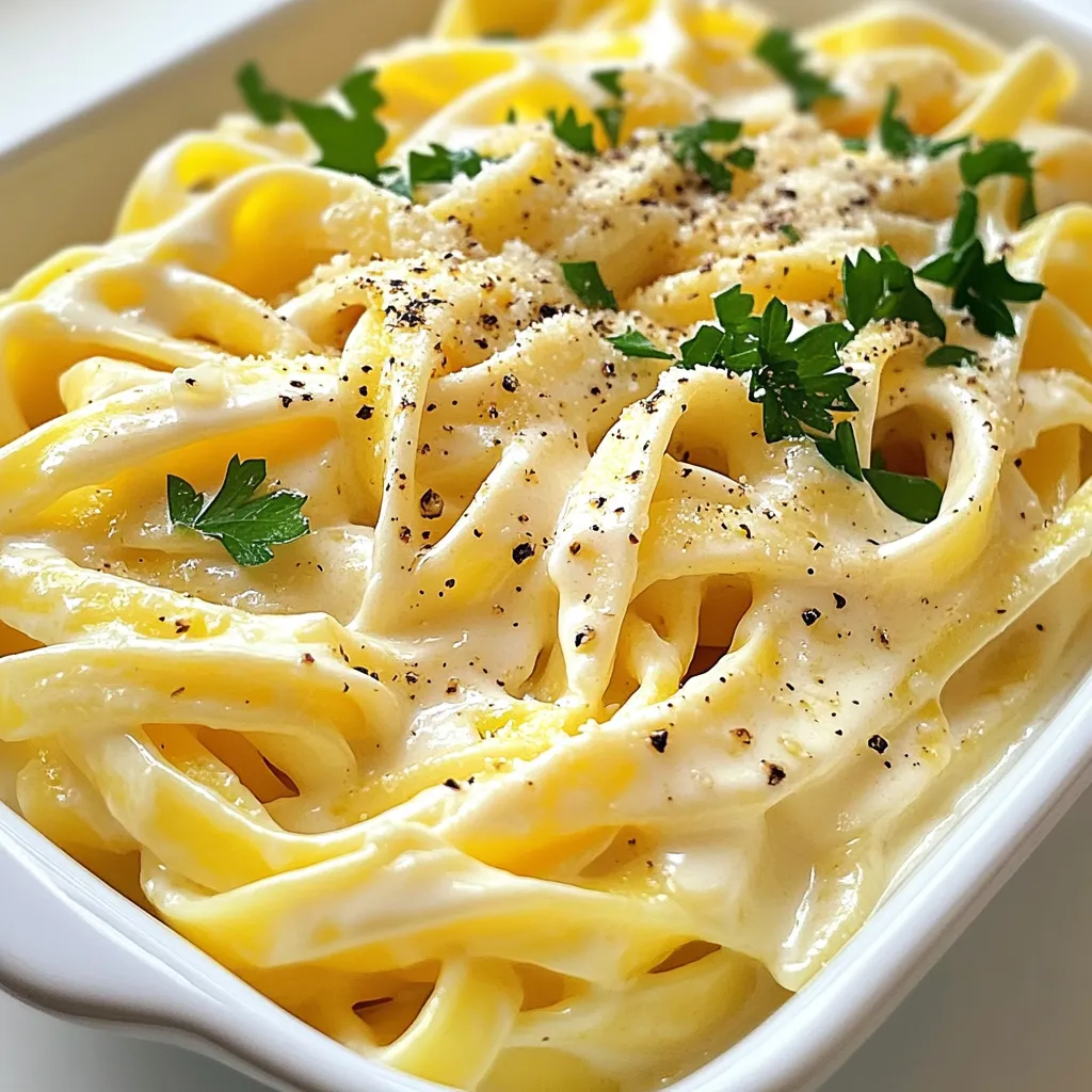Creamy Garlic Parmesan Noodles Perfectly Rich Dish