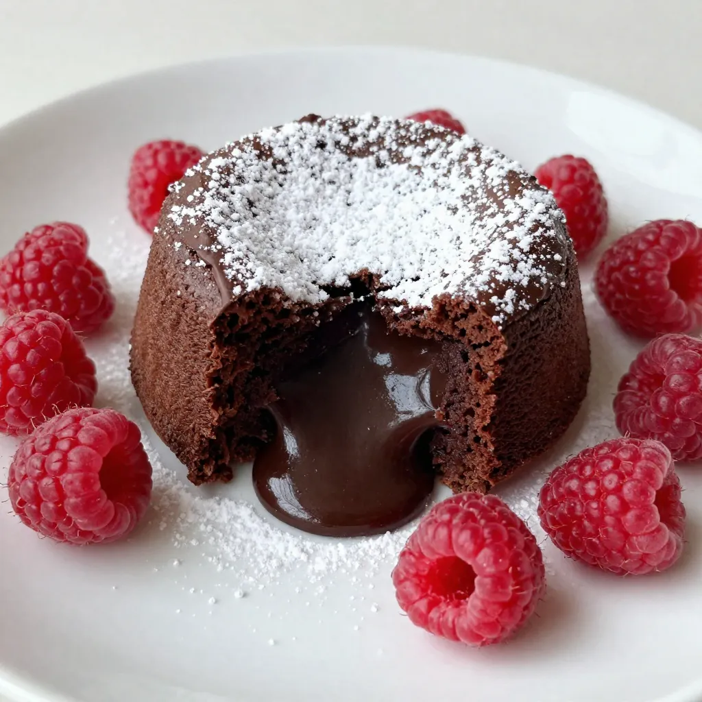 Chocolate Raspberry Lava Cakes Indulgent Dessert Delight