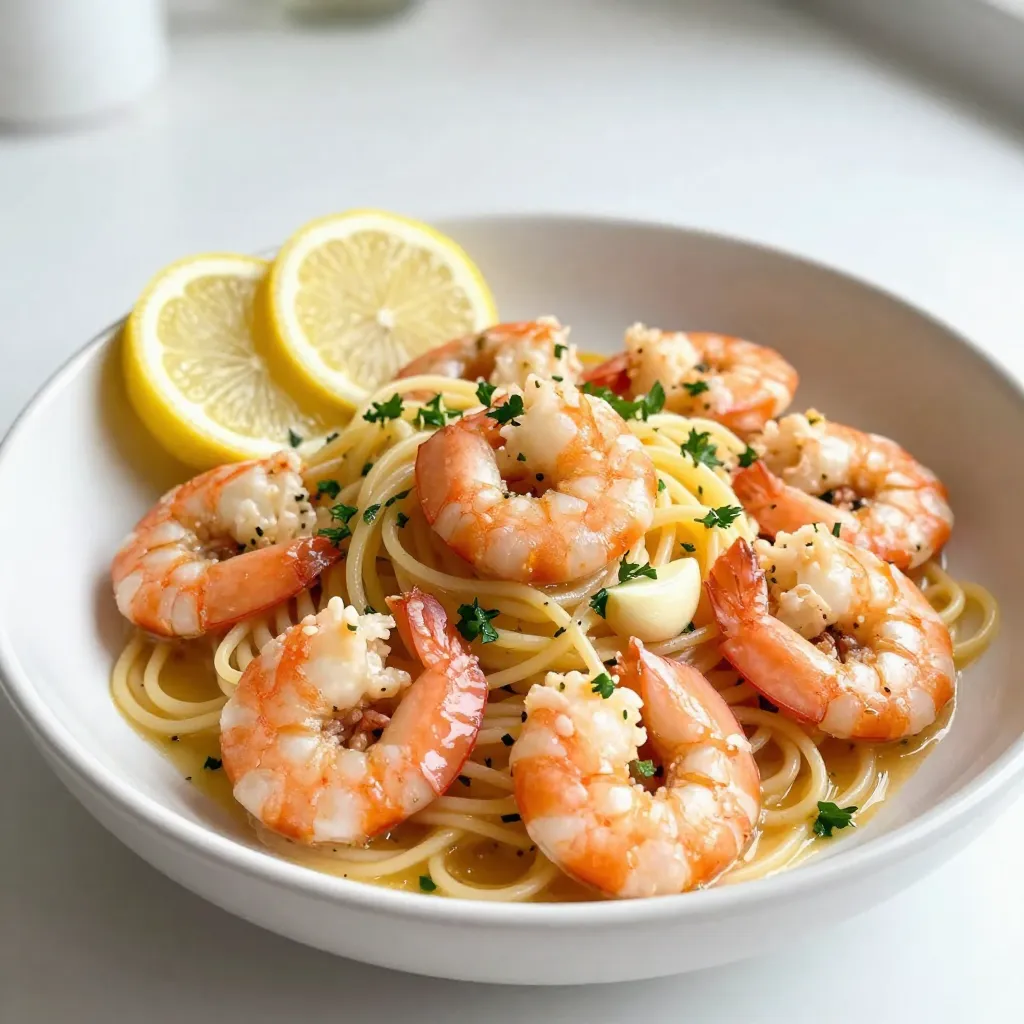 Lemon Garlic Shrimp Scampi Quick and Tasty Recipe
