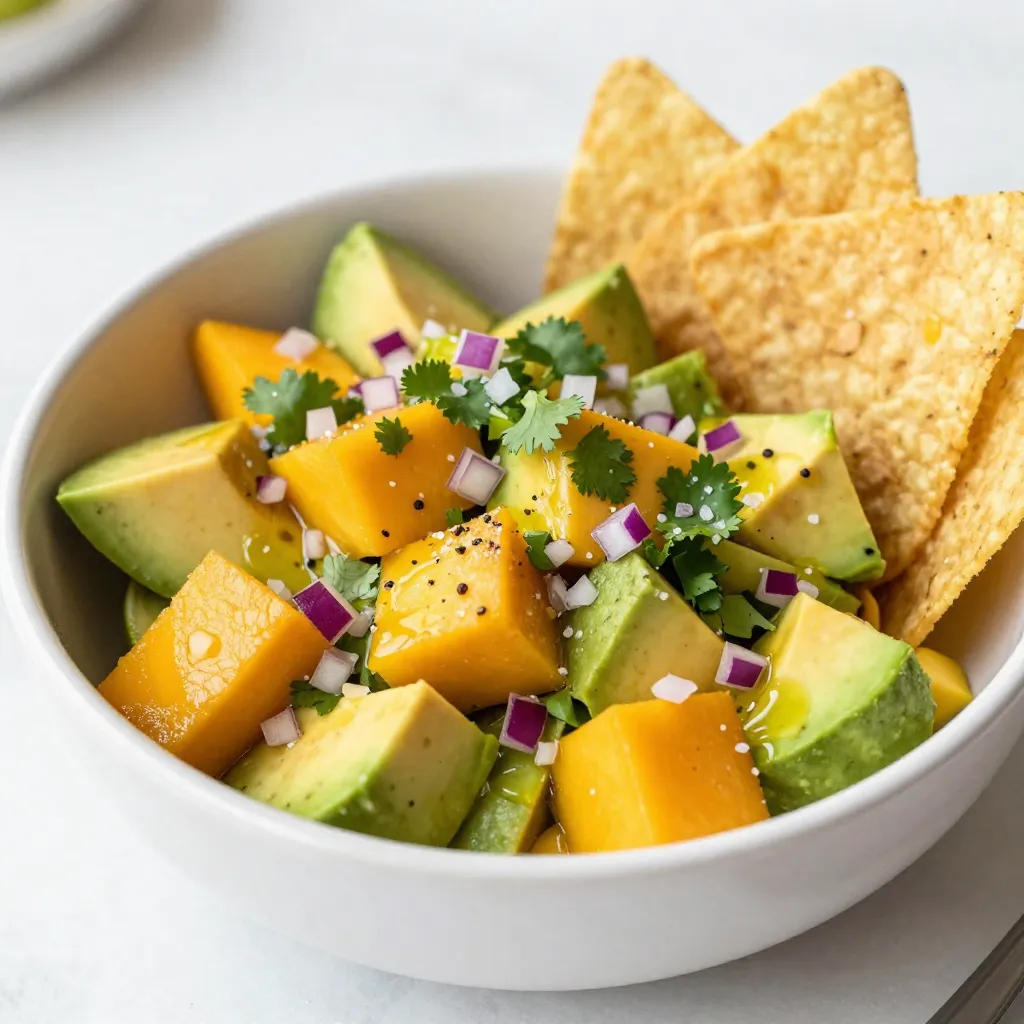 Mango Avocado Salsa Flavorful and Fresh Delight