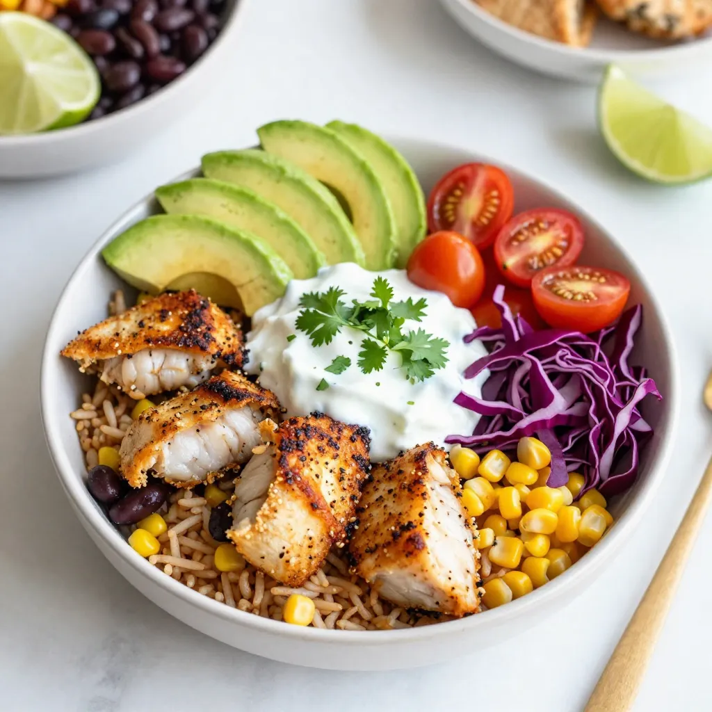 Baja Fish Taco Bowls Flavorful and Easy to Make