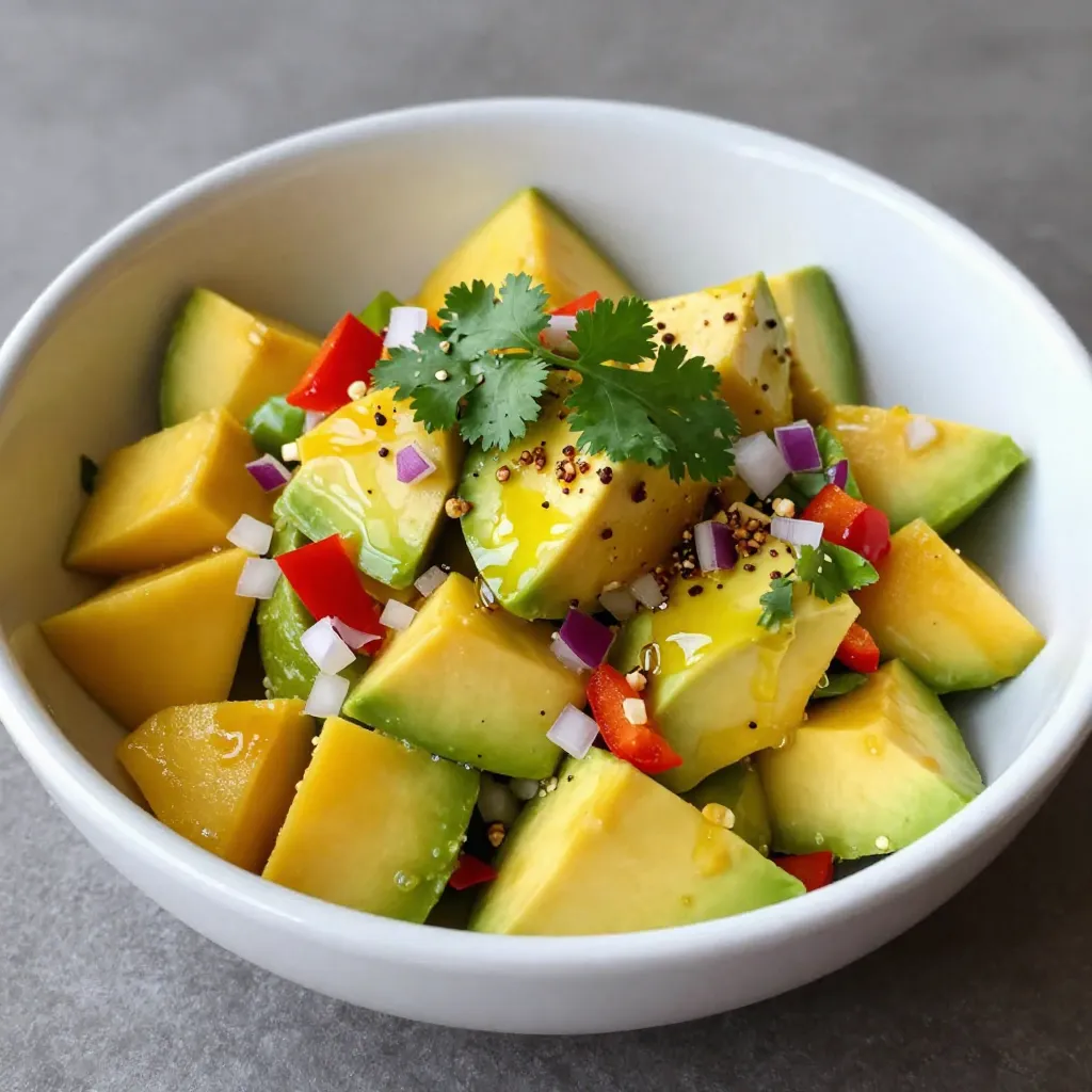 Mango Avocado Salsa Flavorful and Fresh Delight