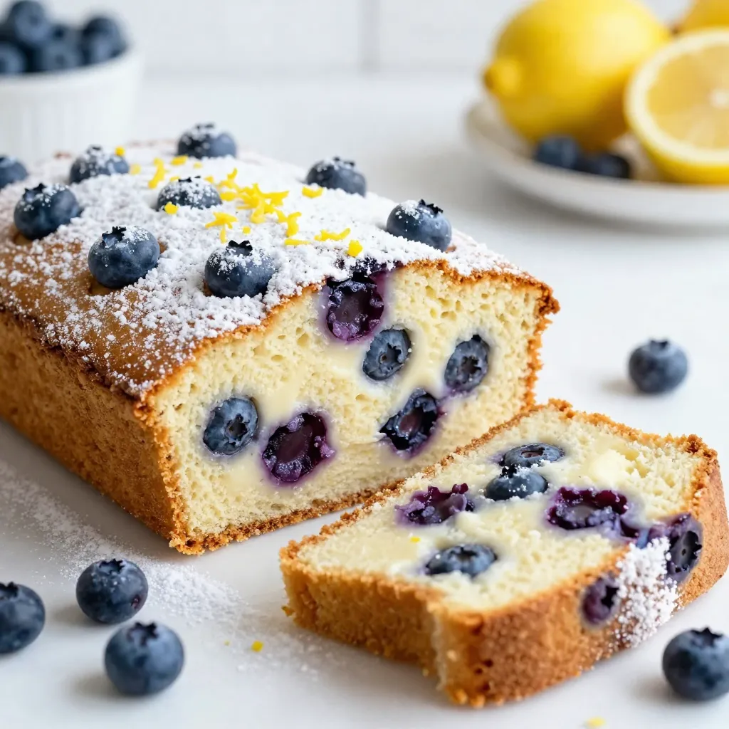 Blueberry Lemon Yogurt Cake Delicious and Easy Recipe