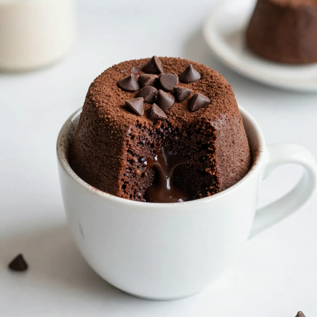 Chocolate Lava Mug Cake Simple and Decadent Dessert