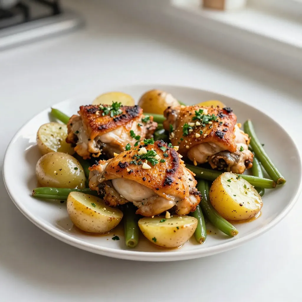 Garlic Herb Sheet Pan Chicken Tasty Family Dinner