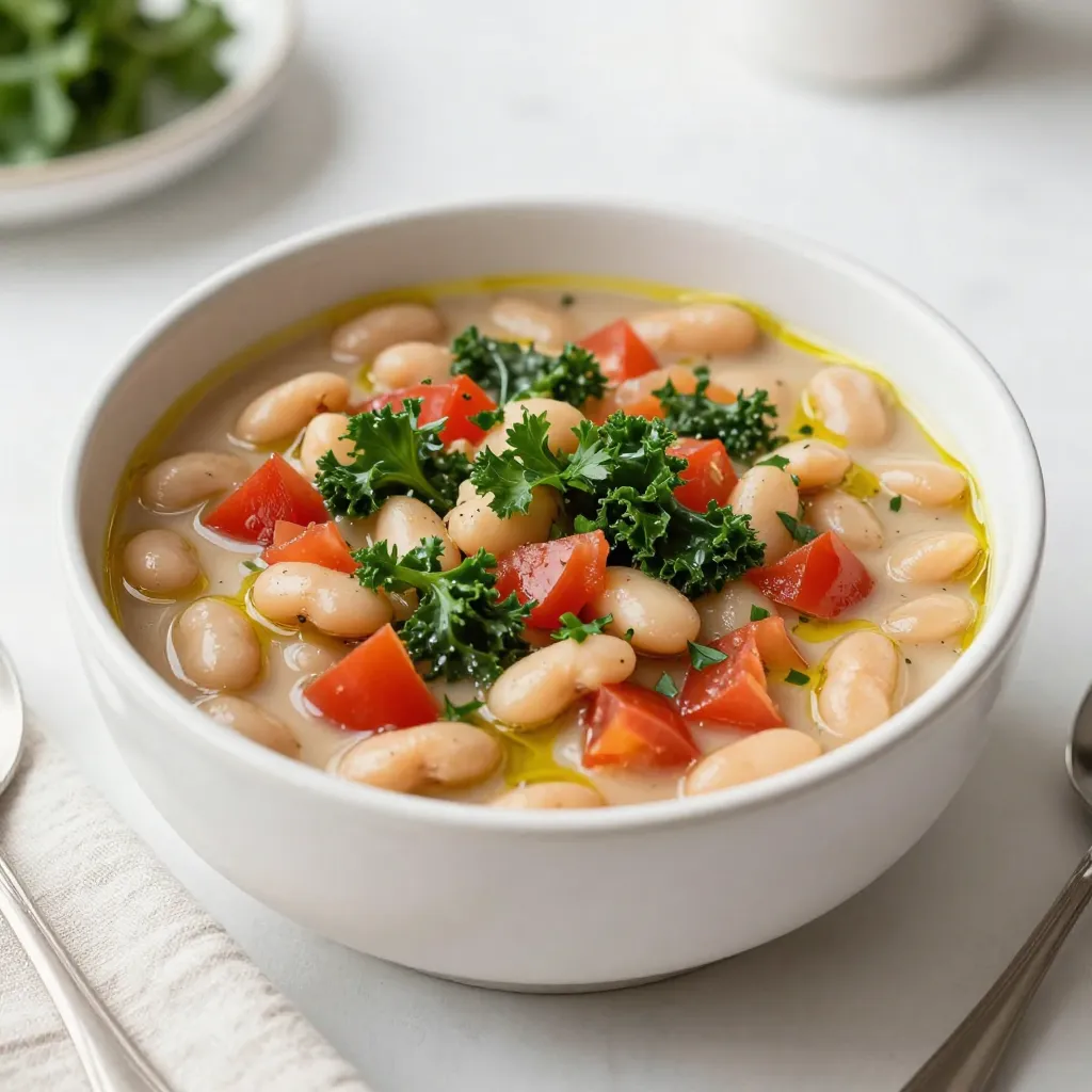 Tuscan White Bean Soup Simple and Nutritious Recipe