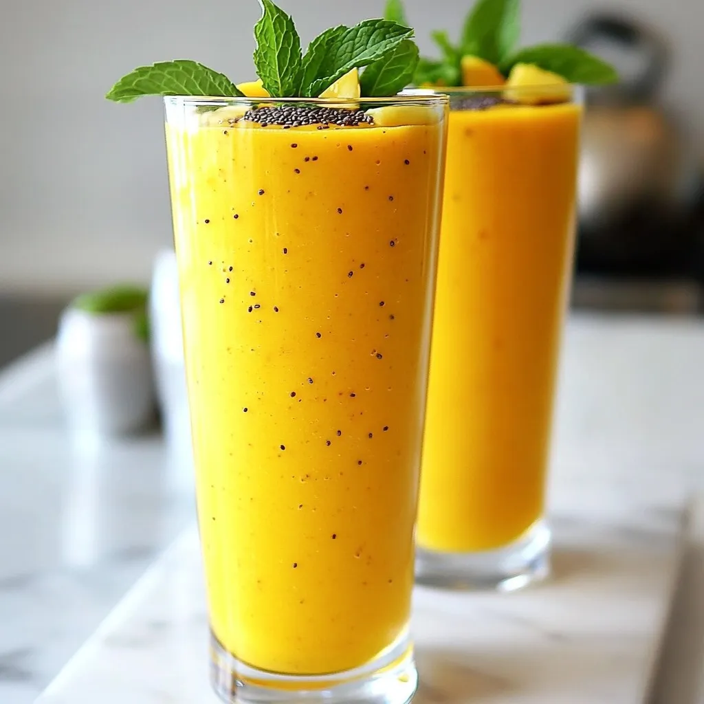 Tropical Sunrise Smoothie Refreshing and Easy Recipe