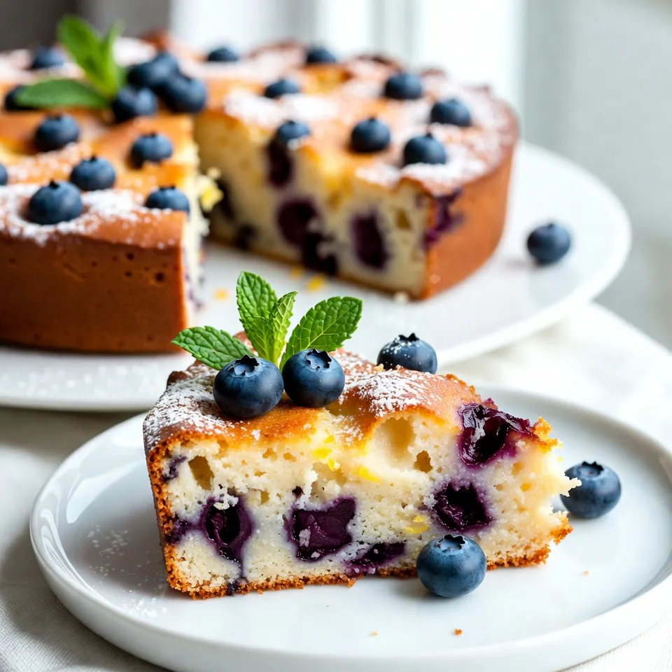 Blueberry Lemon Ricotta Cake Delightful and Easy Recipe