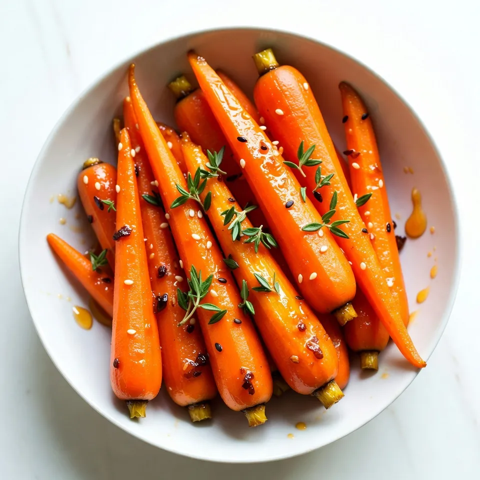 Honey Garlic Glazed Carrots Simple and Tasty Side