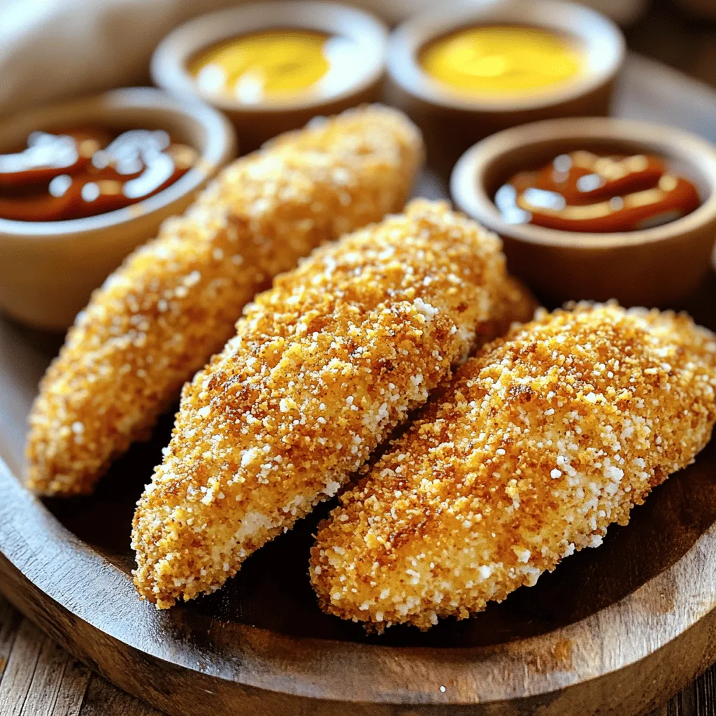 Crispy Baked Chicken Tenders Easy and Delicious Recipe