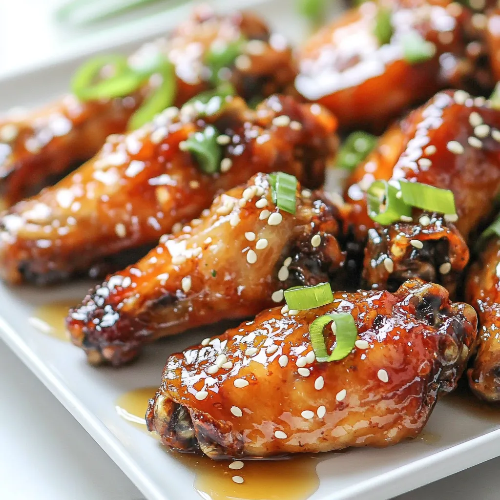 Honey Garlic Chicken Wings Flavorful and Easy Recipe