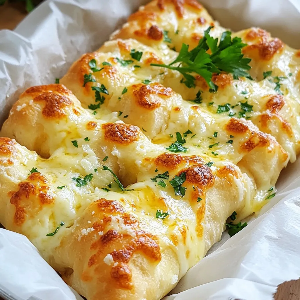 Cheesy Garlic Breadsticks Easy and Flavorful Recipe