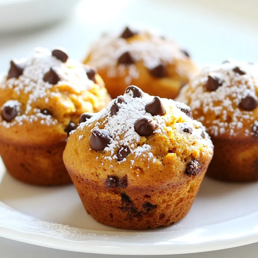 Pumpkin Spice Chocolate Chip Muffins Delightful Recipe
