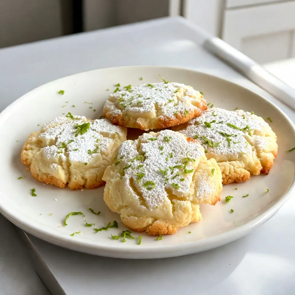 Coconut Lime Sugar Cookies Delightful Sweet Treat